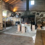 Karttakepin upotus tapahtumasta kota, Vanhassa Vihtaniemessä. kota